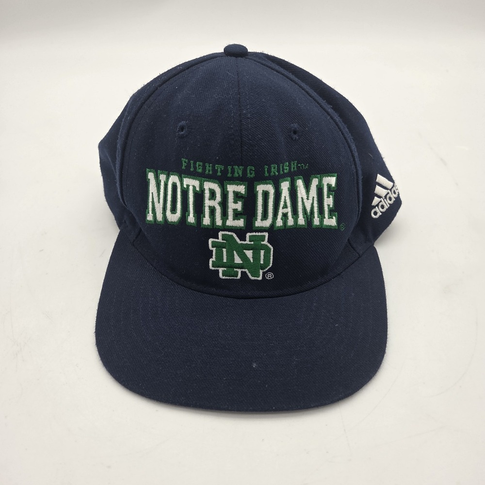 Notre Dame Fighting Irish Hat Cap Snapback NCAA Football Adidas College Baseball
